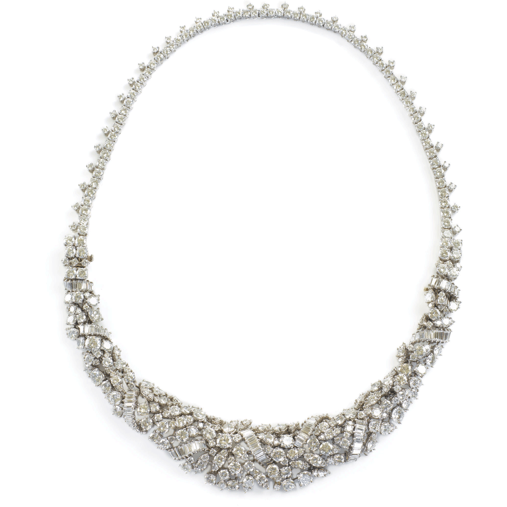 Diamond Pendants Necklaces on Russie  Marianne Ostier Diamond Necklace     Faberge  Antique Jewelry