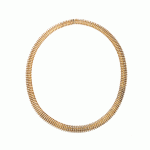 Etruscan Revival Gold Necklace