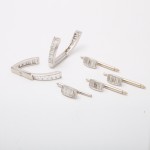 CARTIER Diamond and Platinum Dress Set