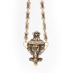 Elegant Black and White Antique Vinegrette
