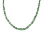 Art Deco Jade and Diamond Necklace