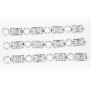 Adjustable-length Diamond Necklace-back Adjustable-length Diamond Necklace-back