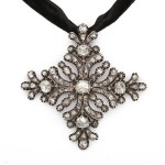 Maltese Diamond Pendant