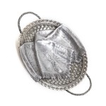 Russian Trompe l'Oeil Silver Bread and Salt Tray