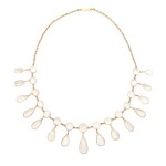 Victorian Moonstone Necklace,