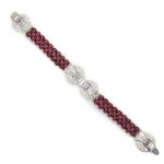 Boucheron Ruby and Diamond Bracelet