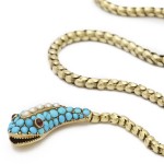 Victorian Snake Necklace