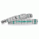 Art Deco Platinum and Diamond Bracelet