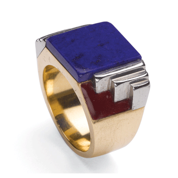 Fouquet Art Deco Ring