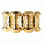 Two-color 18k Gold Retro Bracelet