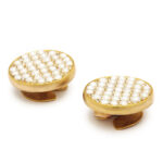 additional view of Antique Russian Pearl and Diamond Cufflinks