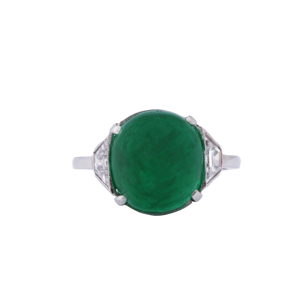 Edwardian Emerald and Diamond Ring – A La Vieille Russie FABERGE ...