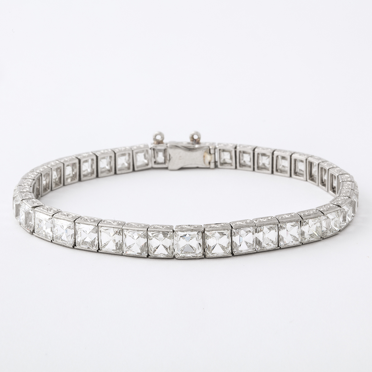 Tiffany  Co Diamond and Sapphire Bracelet  Steven Fox Jewelry