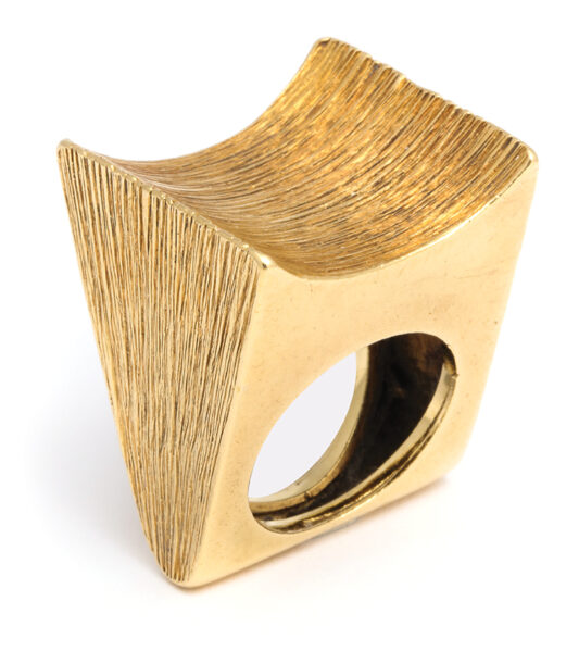 main view, 1960s Gold Ring