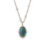 Side 2, Double sided opal pendant