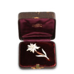 original box of Tiffany & Co. edelweiss flower brooch