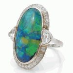 Black Opal Ring